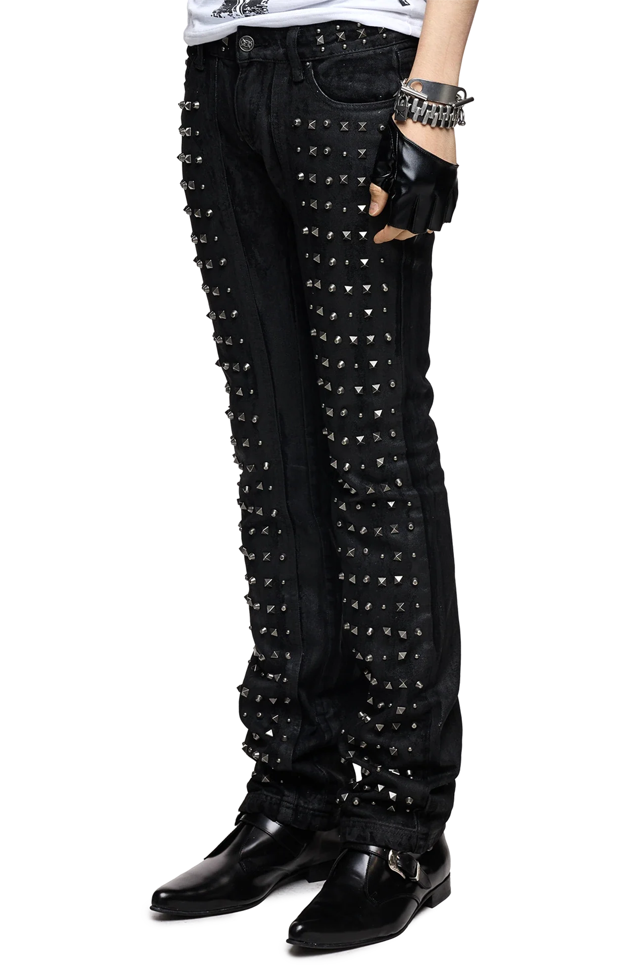 Minga London Riot Studded Bootcut Jeans