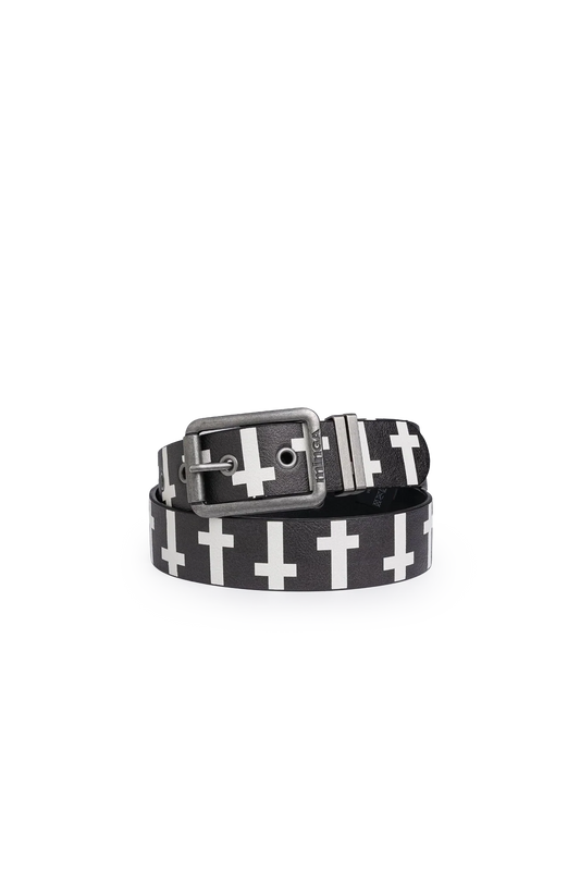 Minga London Crossed Out Buckle Belt