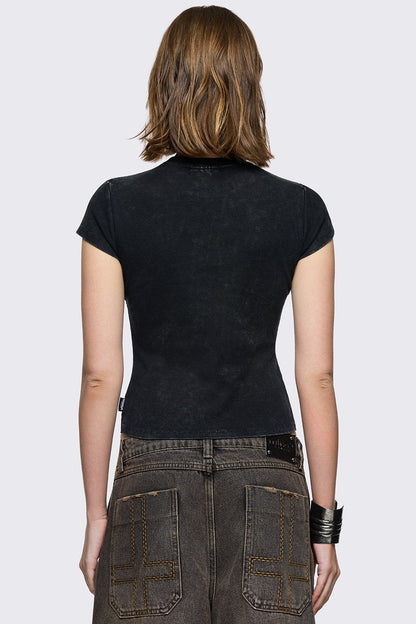 Minga London Frances Studded Baby Tee