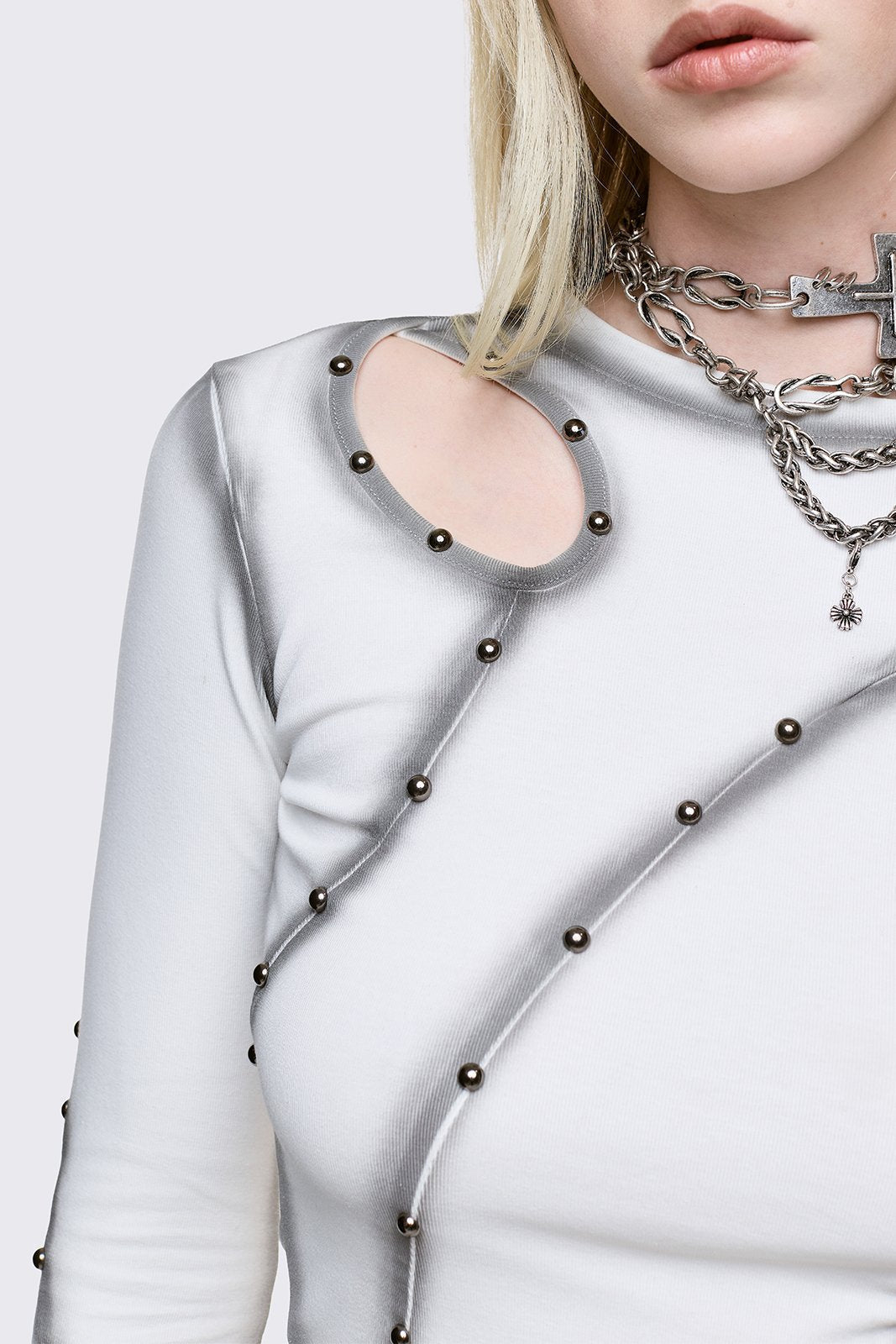 Minga London Trixx Cut-Out Top