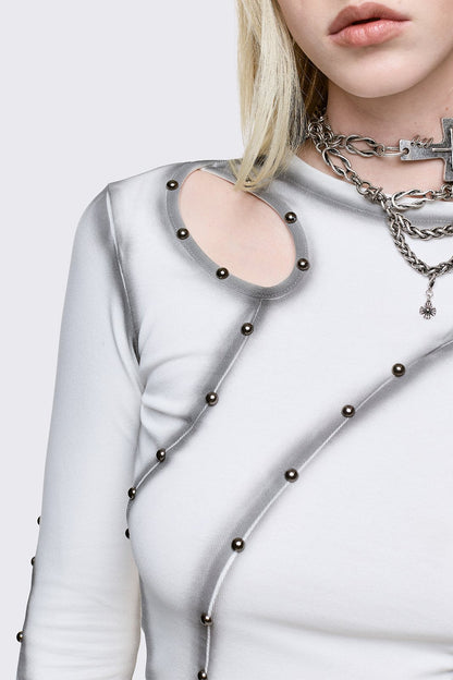 Minga London Trixx Cut-Out Top