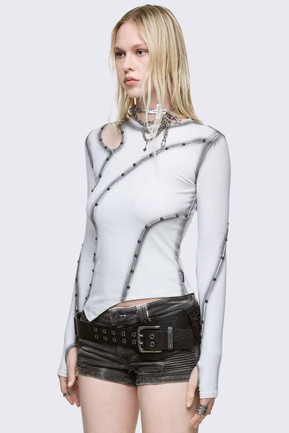 Minga London Trixx Cut-Out Top