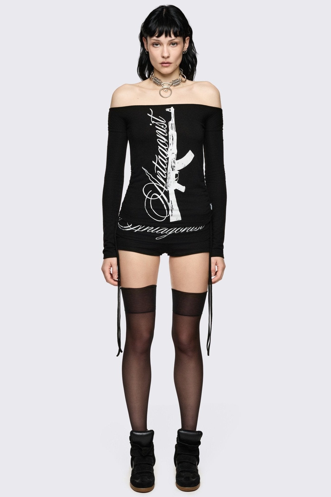 Minga London Antagonist Off-Shoulder Top