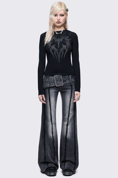 Minga London Burning Heart Top