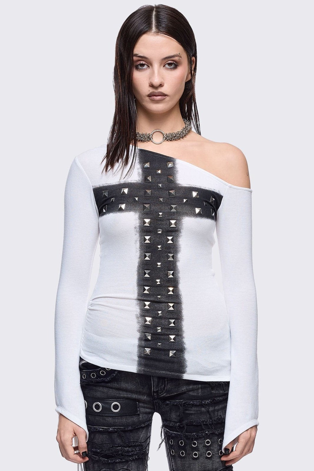 Minga London Samantha Off-Shoulder Top