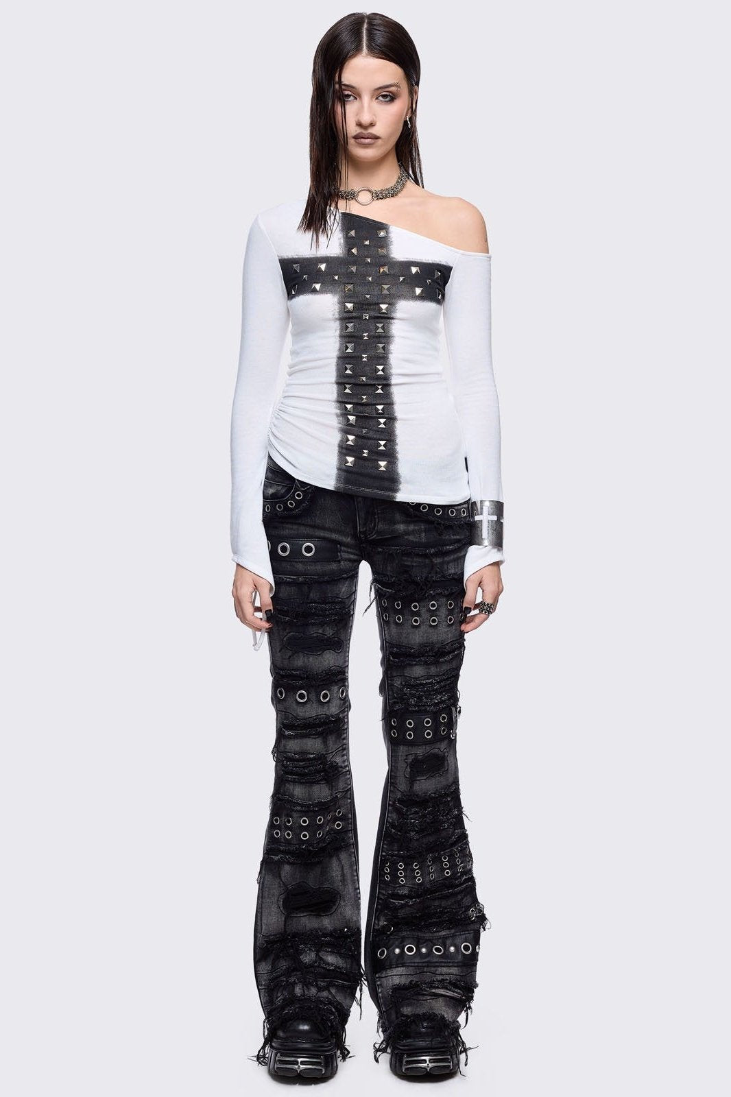 Minga London Samantha Off-Shoulder Top