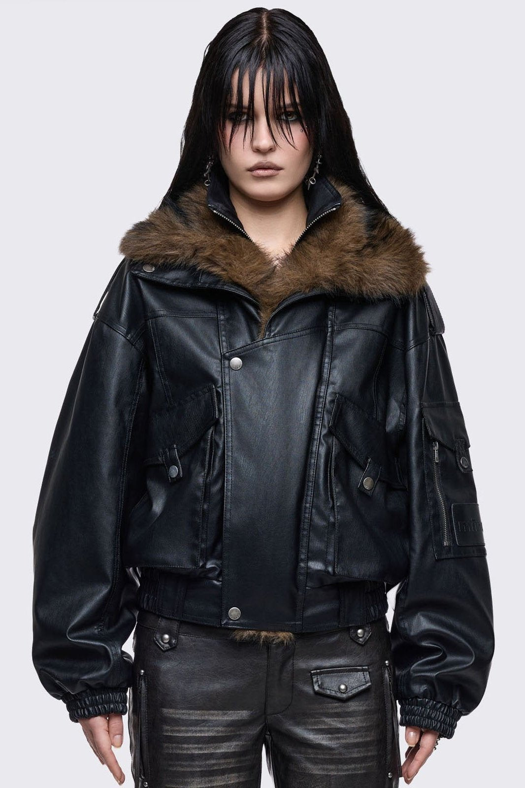 Minga London Becky Aviator Jacket