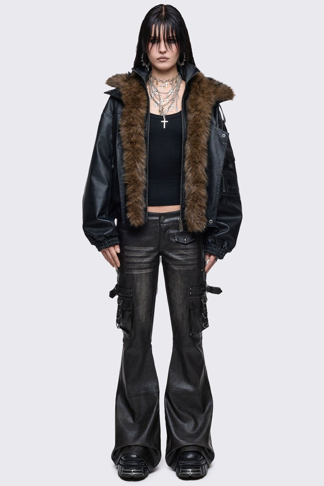Minga London Becky Aviator Jacket