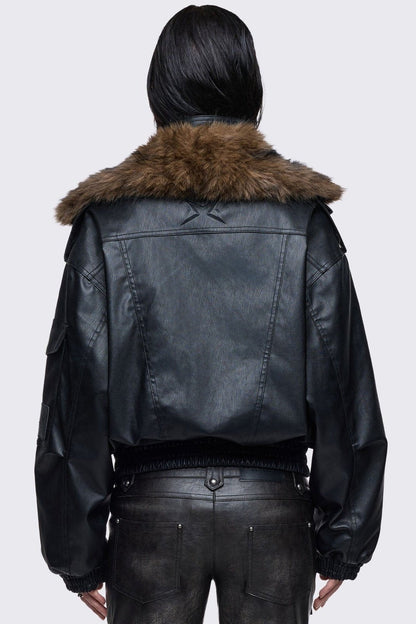 Minga London Becky Aviator Jacket