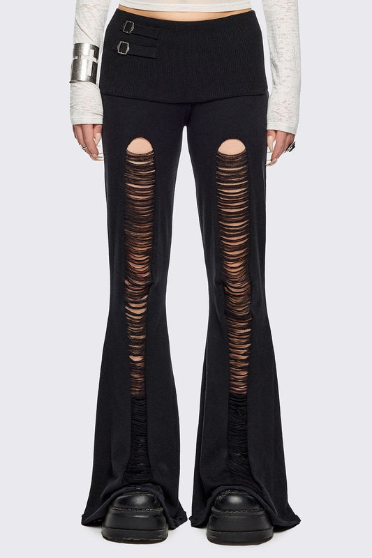 Minga London Broken Flare Pants