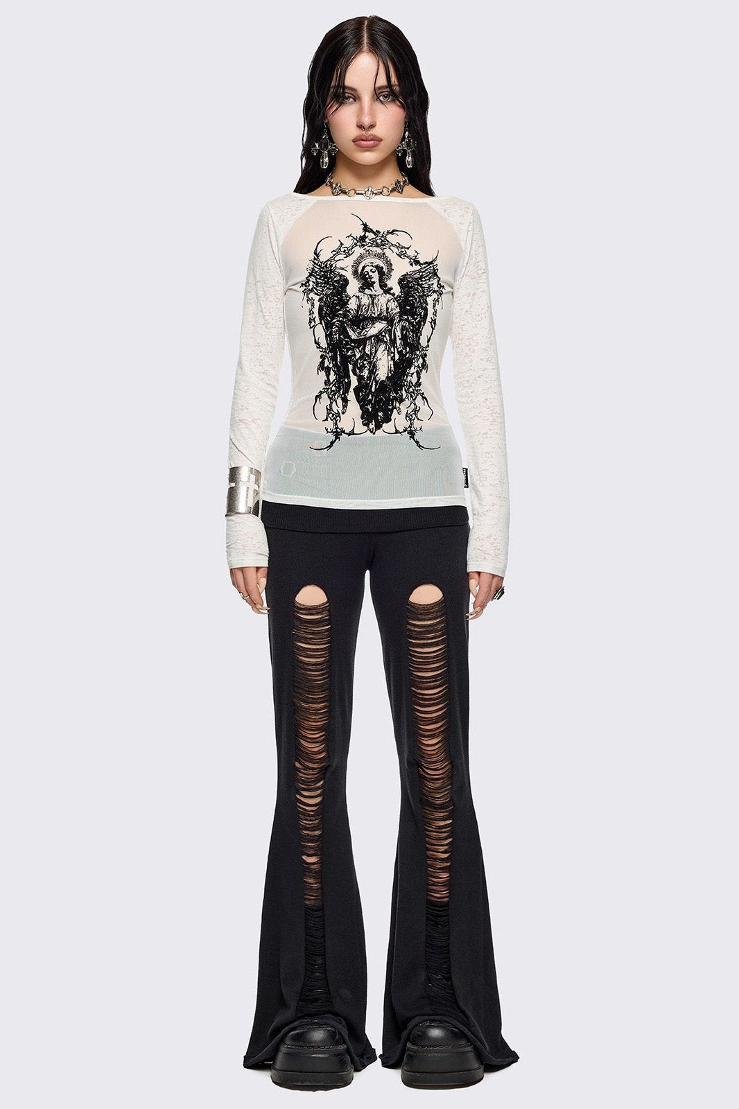 Minga London Broken Flare Pants