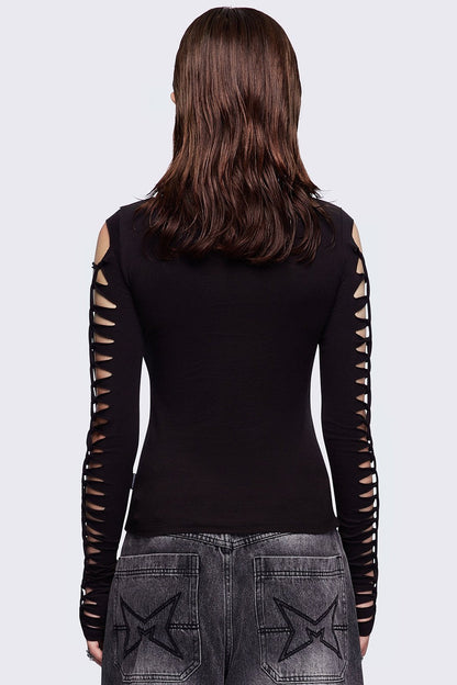 Minga London Redemption Slashed Top