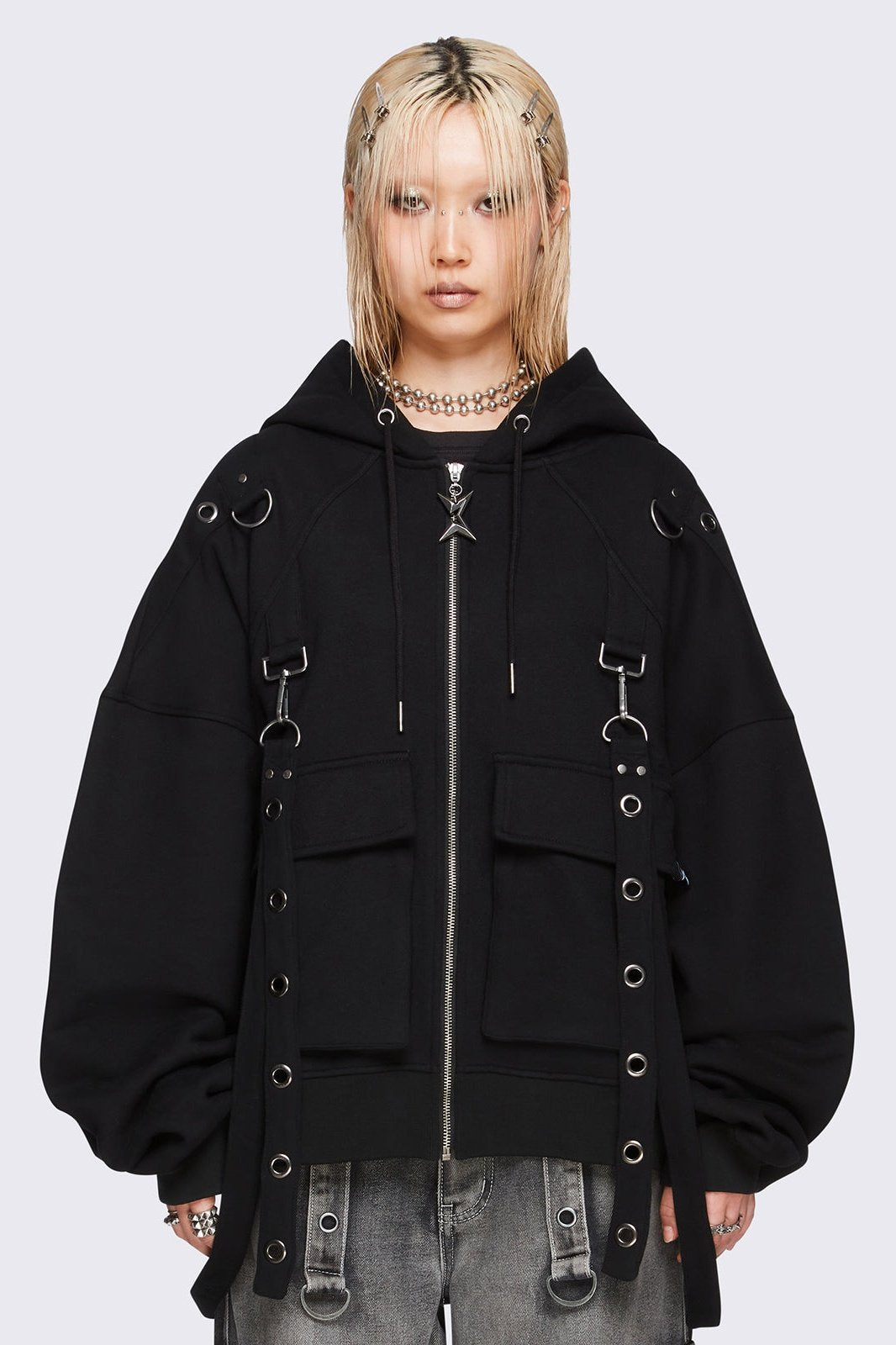 Minga London Trek Zip Up Hoodie