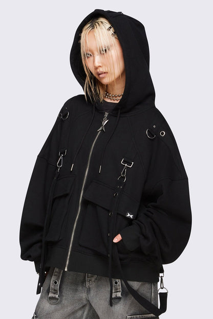 Minga London Trek Zip Up Hoodie