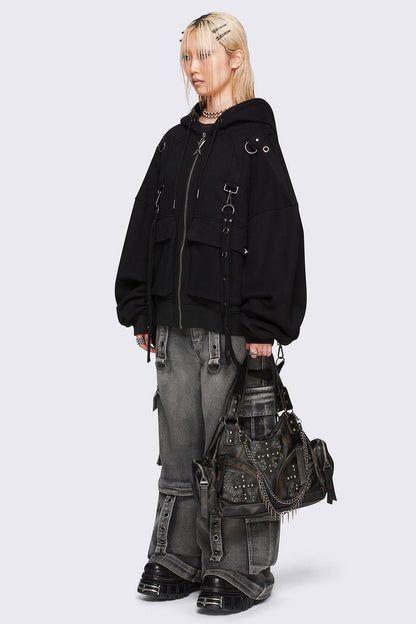 Minga London Trek Zip Up Hoodie