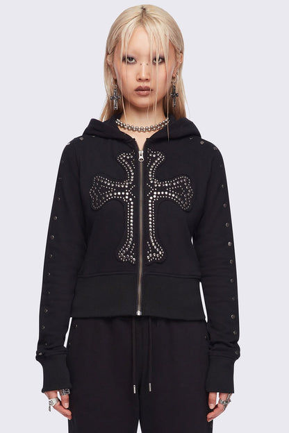 Minga London Vesper Zip Up Hoodie