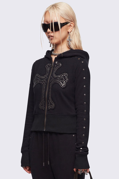 Minga London Vesper Zip Up Hoodie