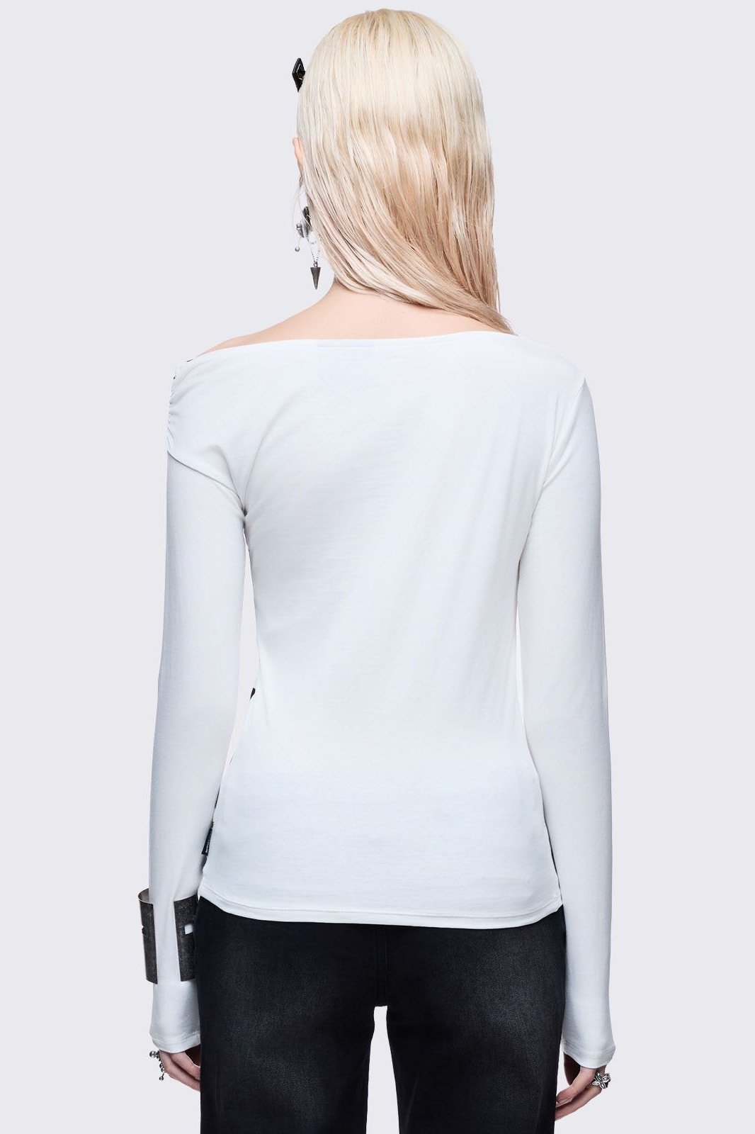 Minga London Melancholy Off-Shoulder Top