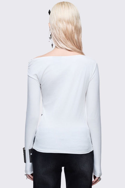 Minga London Melancholy Off-Shoulder Top