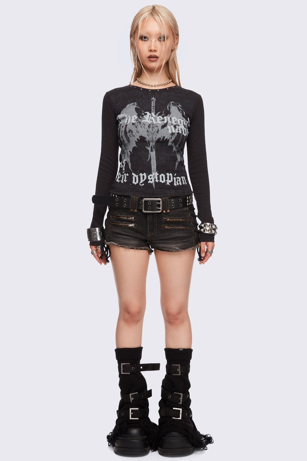 Minga London Dystopian Top