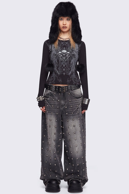 Minga London Graveborn Black Top