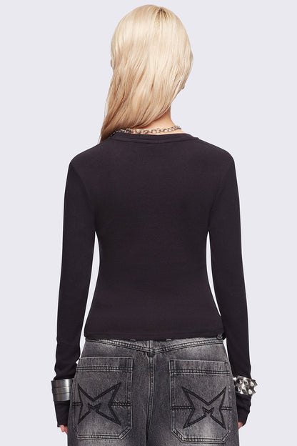 Minga London Graveborn Black Top