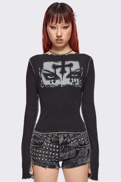 Minga London Maleficent Top