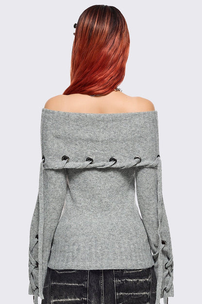 Minga London Lou Off-Shoulder Sweater