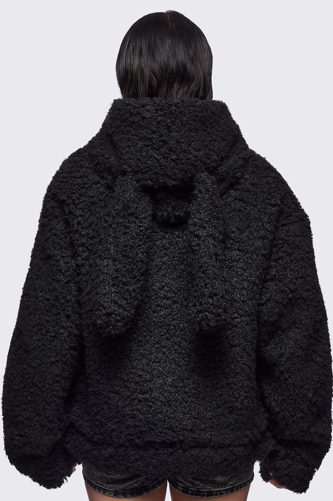 Minga London Fluffuff Bunny Borg Jacket