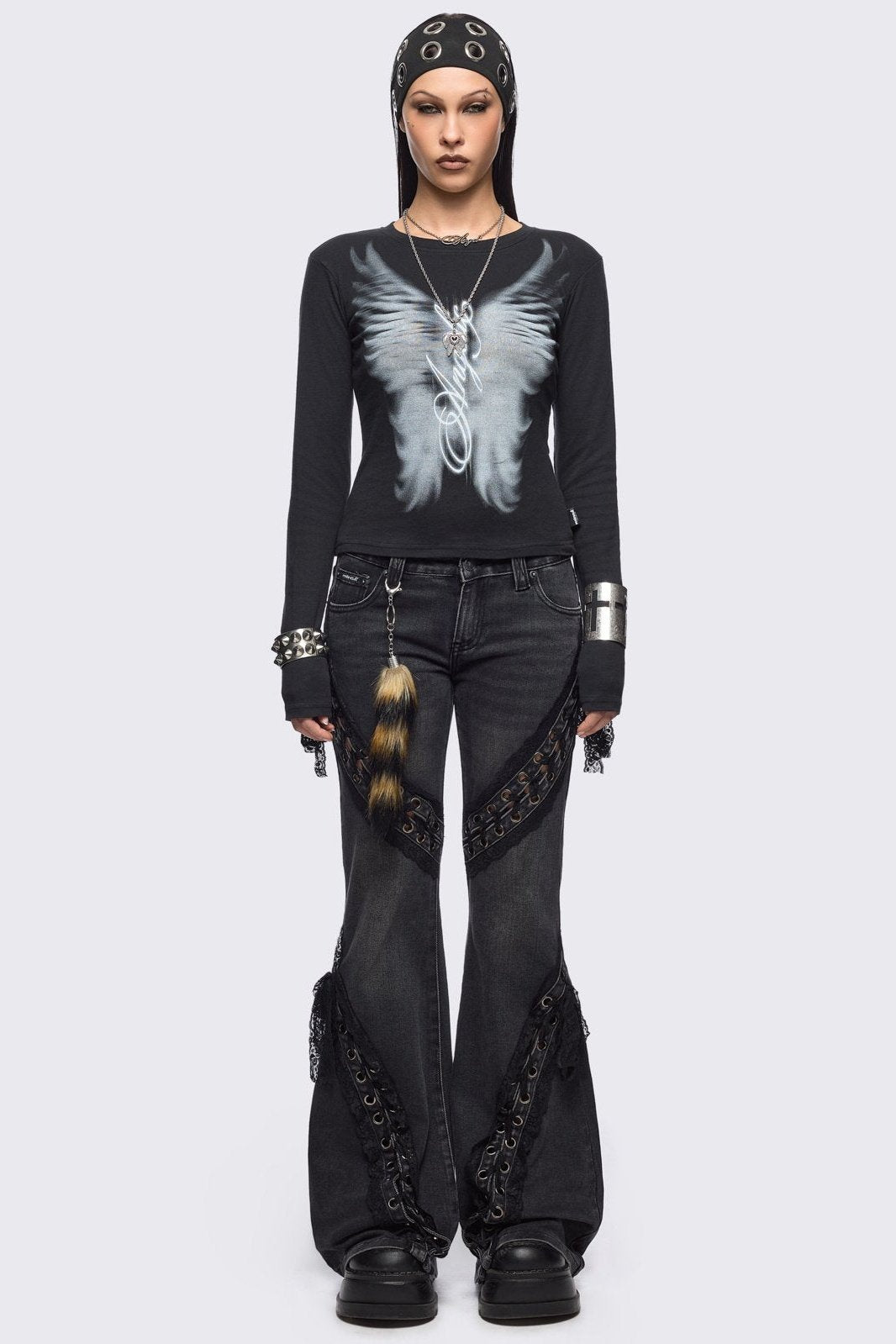 Minga London Angel Wings Top