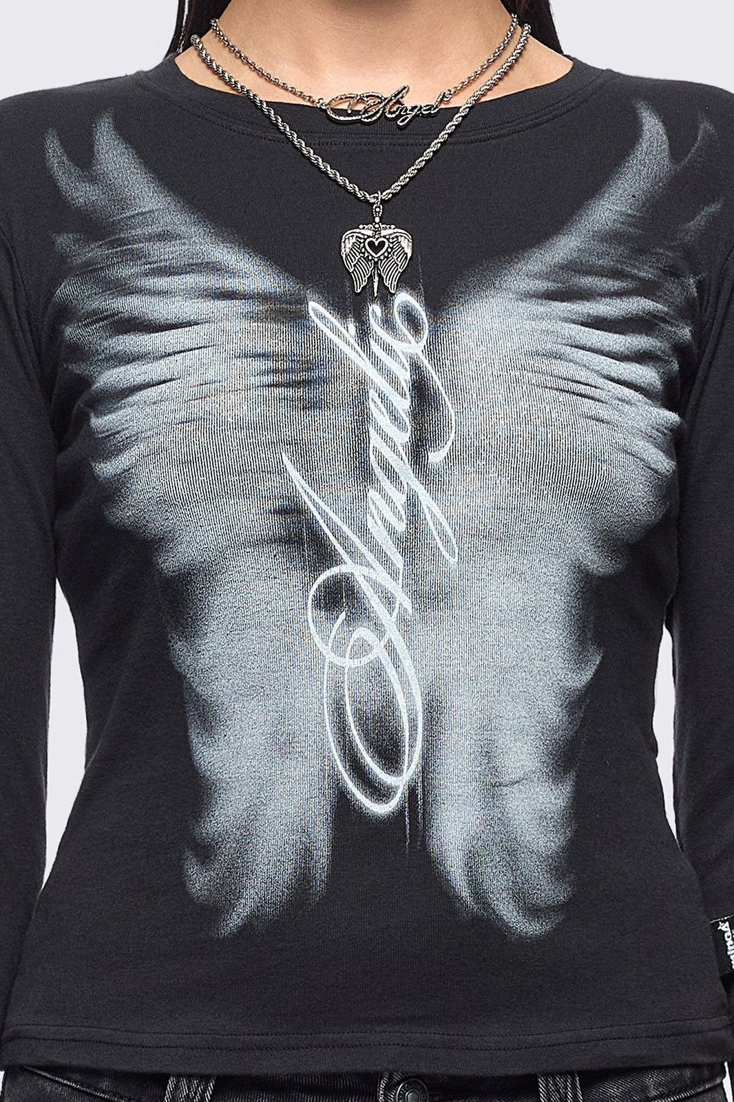 Minga London Angel Wings Top