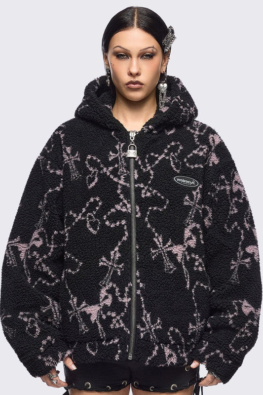 Minga London Devotion Borg Jacket
