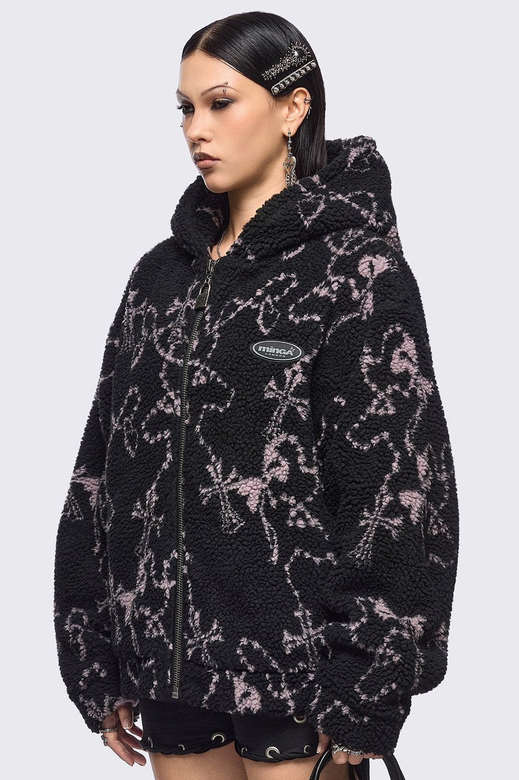 Minga London Devotion Borg Jacket