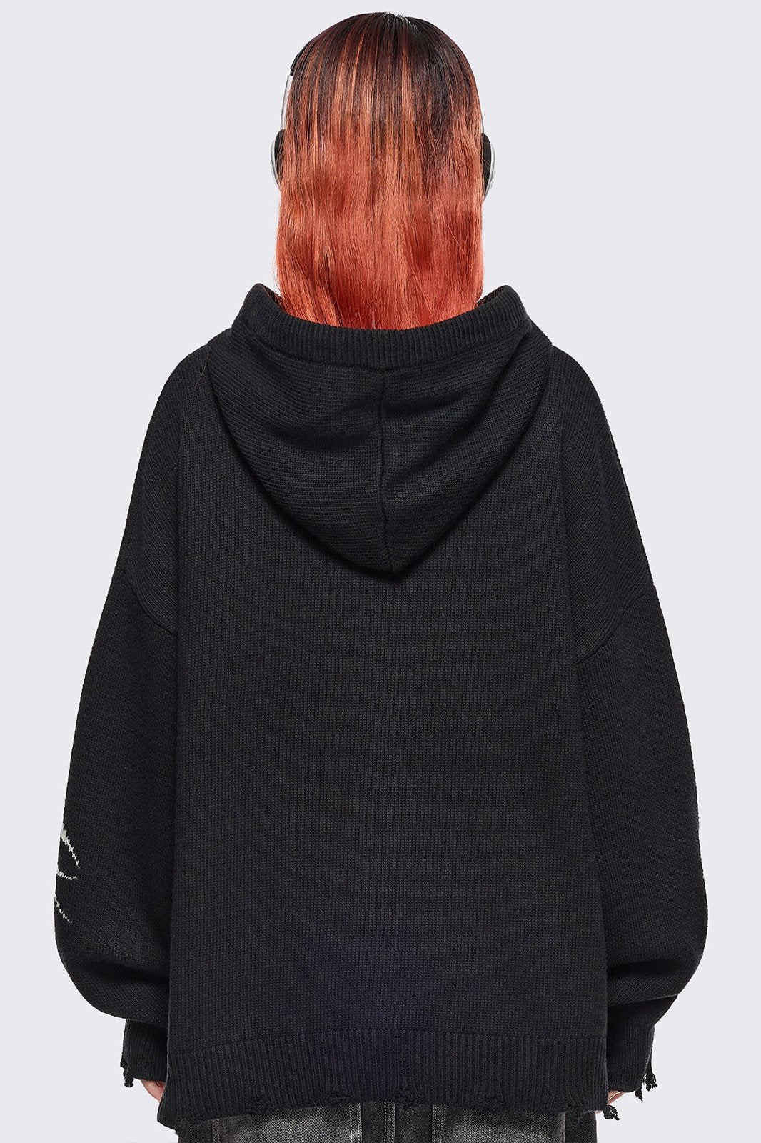 Minga London Abyx Knitted Zip-Up Hoodie
