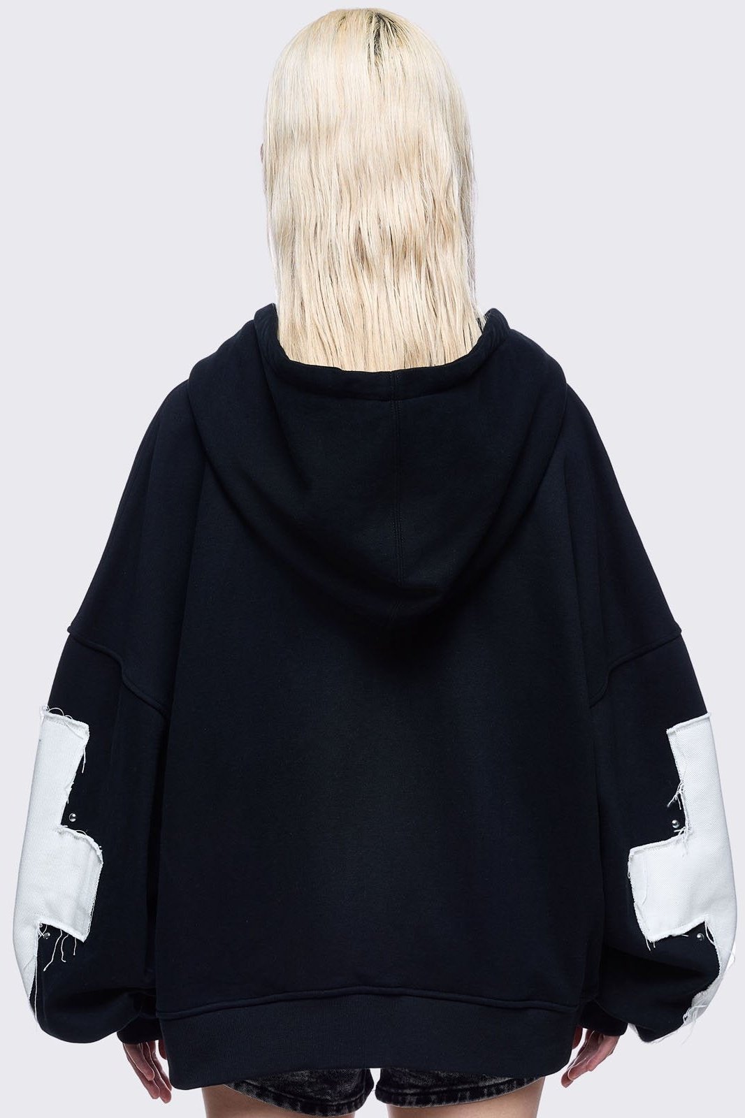 Minga London Blessed & Broken Zip Up Hoodie